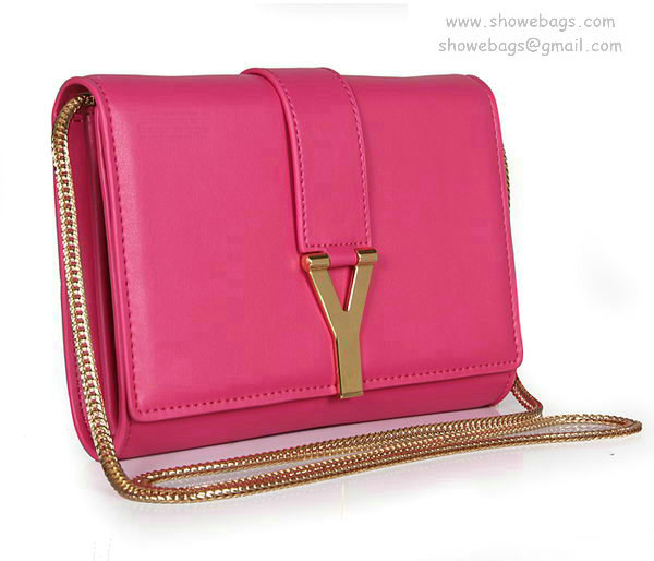 YSL chyc small travel case 311215 rosered